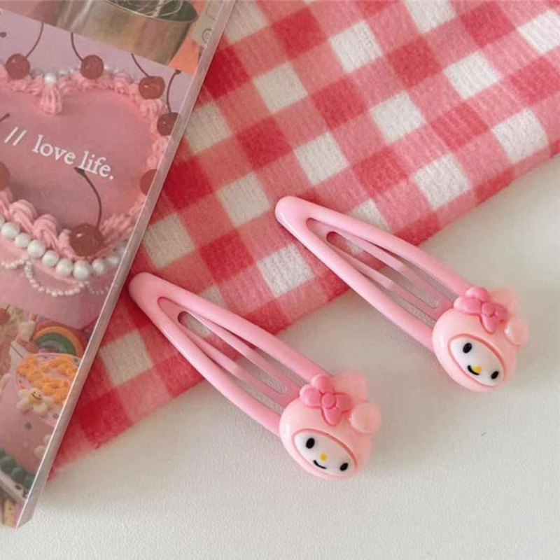 Hair Clips for Kids Tic Tac Clips for Baby Girls Set Latest Fancy Hair Pins (Pack of 1, Random Design) - Puchku.in