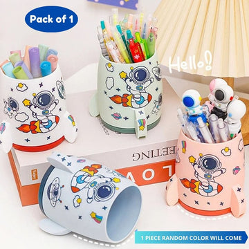 Multifunction Desktop Storage Pen Holder Stationery Organizer (Pack of 1, Multicolor)