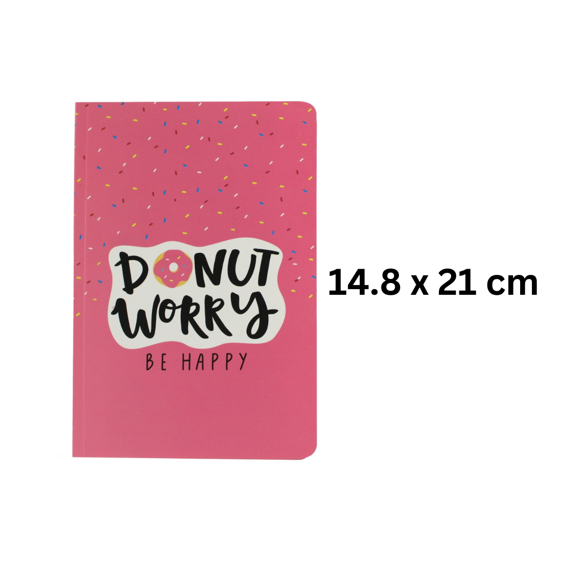 Ruled Notebook A5 for kids girls boys return gifts birthday present (Pack Of 1 , Donut Theme)