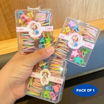 Puchku Rubber Box Combo Clips Set ( Pack of 1, Multicolor)