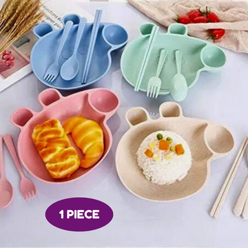 Pepa Pig Dinnerware Set For Kids ( Pack 0f 1, Multicolor)
