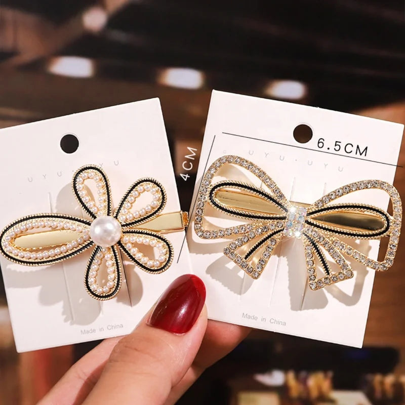 Rhinestone Hair clip fo kids girls (Pack of 1, Multicolor) - Puchku.in