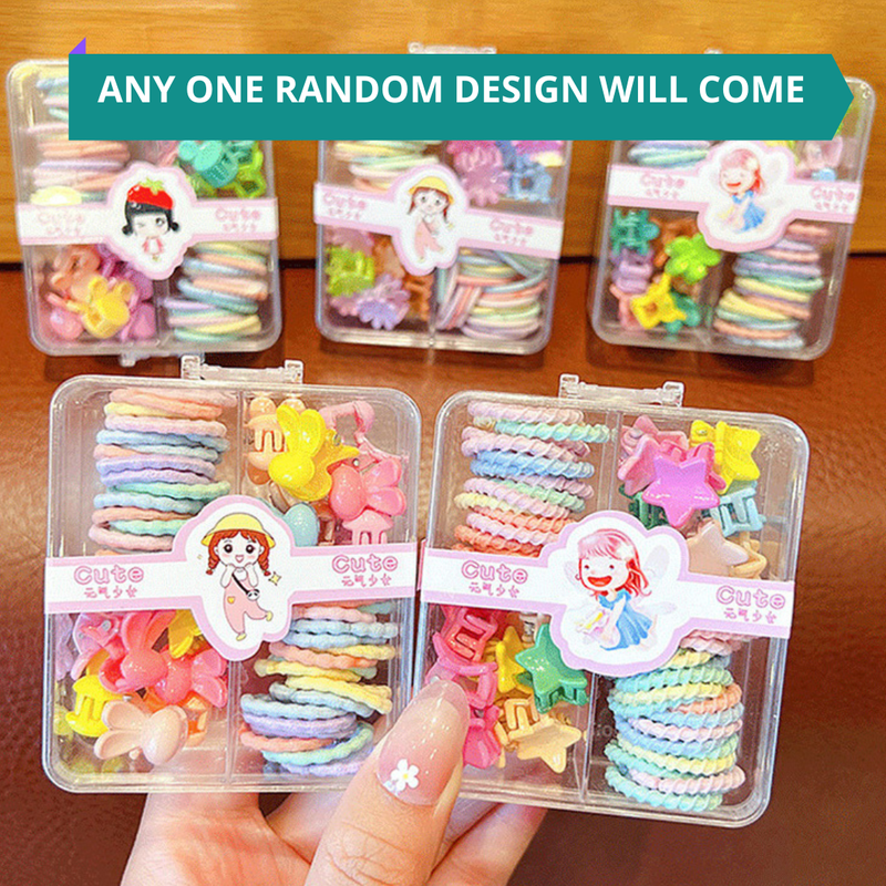 Puchku Rubber Box Combo Clips Set ( Pack of 1, Multicolor)