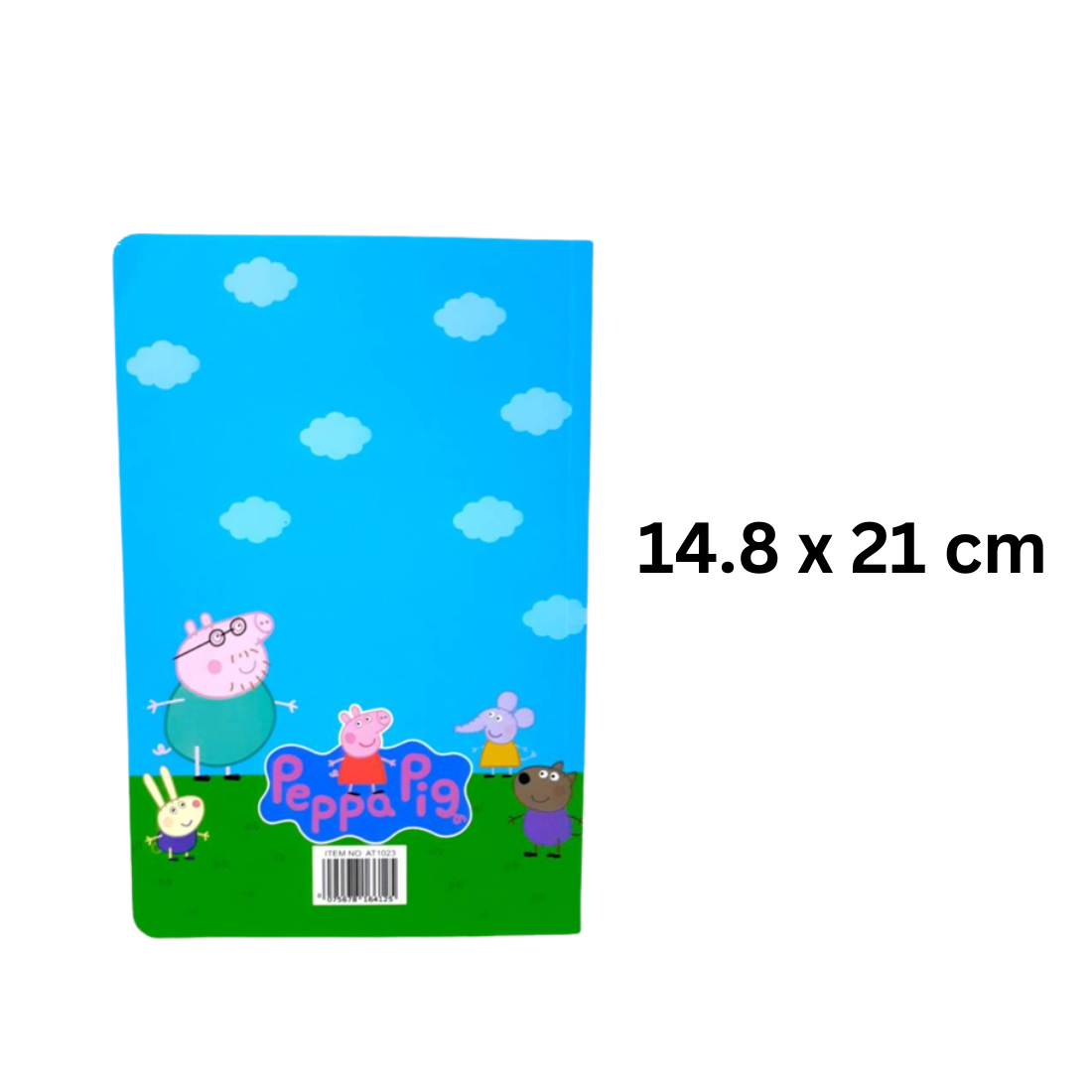 Ruled Notebook A5 for kids girls boys return gifts birthday present (Pack Of 1 , PePa Pig Theme)