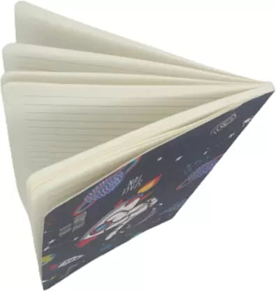 Ruled Notebook A5 for kids girls boys return gifts birthday present (Pack Of 1 , Space Theme)