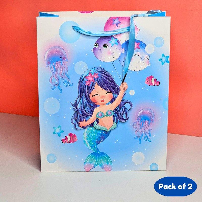 3 D Gift Paper Bag ( Pack of 1, Random Design ) - Puchku.in