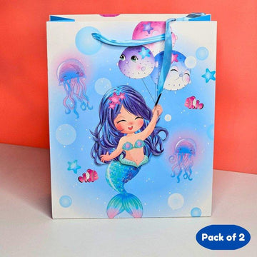 3 D Gift Paper Bag ( Pack of 1, Random Design ) - Puchku.in