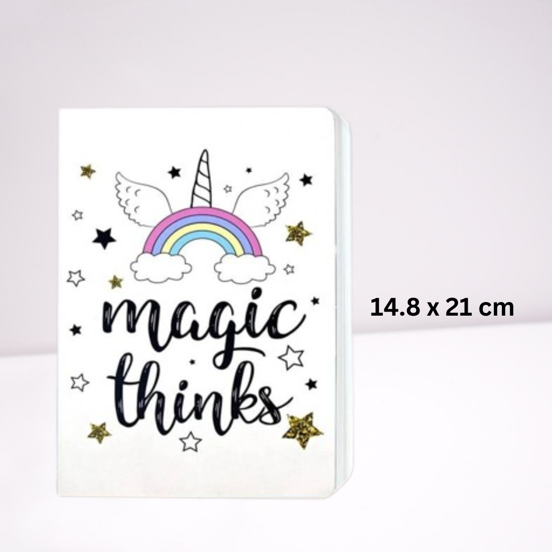 Unicorn Ruled Notebook A5 size for kids girls return gifts birthday present (Pack Of 1 , Unicorn Theme) - Puchku.in