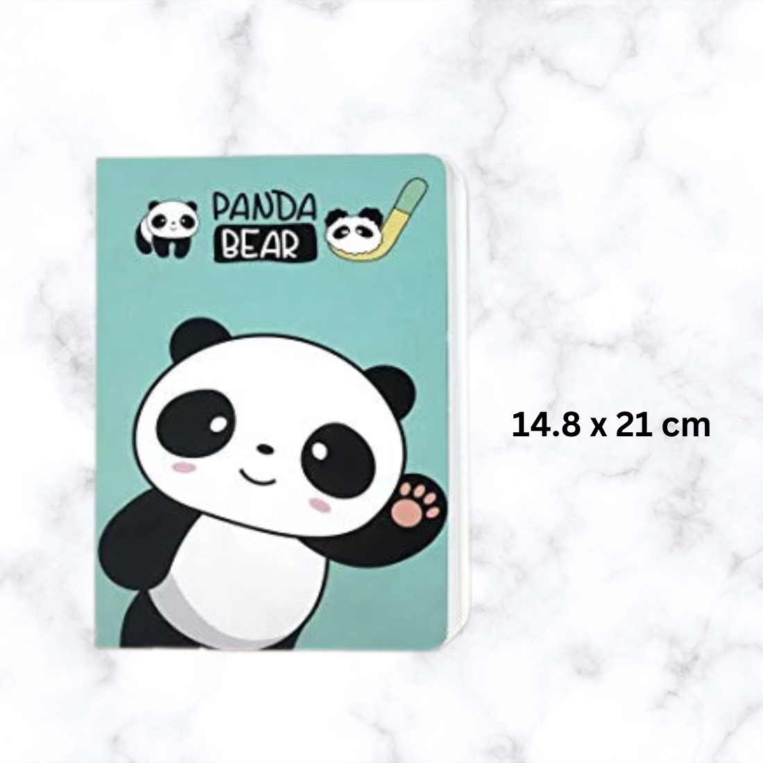 Panda Theme Ruled Notebook A5 for girls boys birthday return gifts (Pack Of 1 , Panda Theme) - Puchku.in