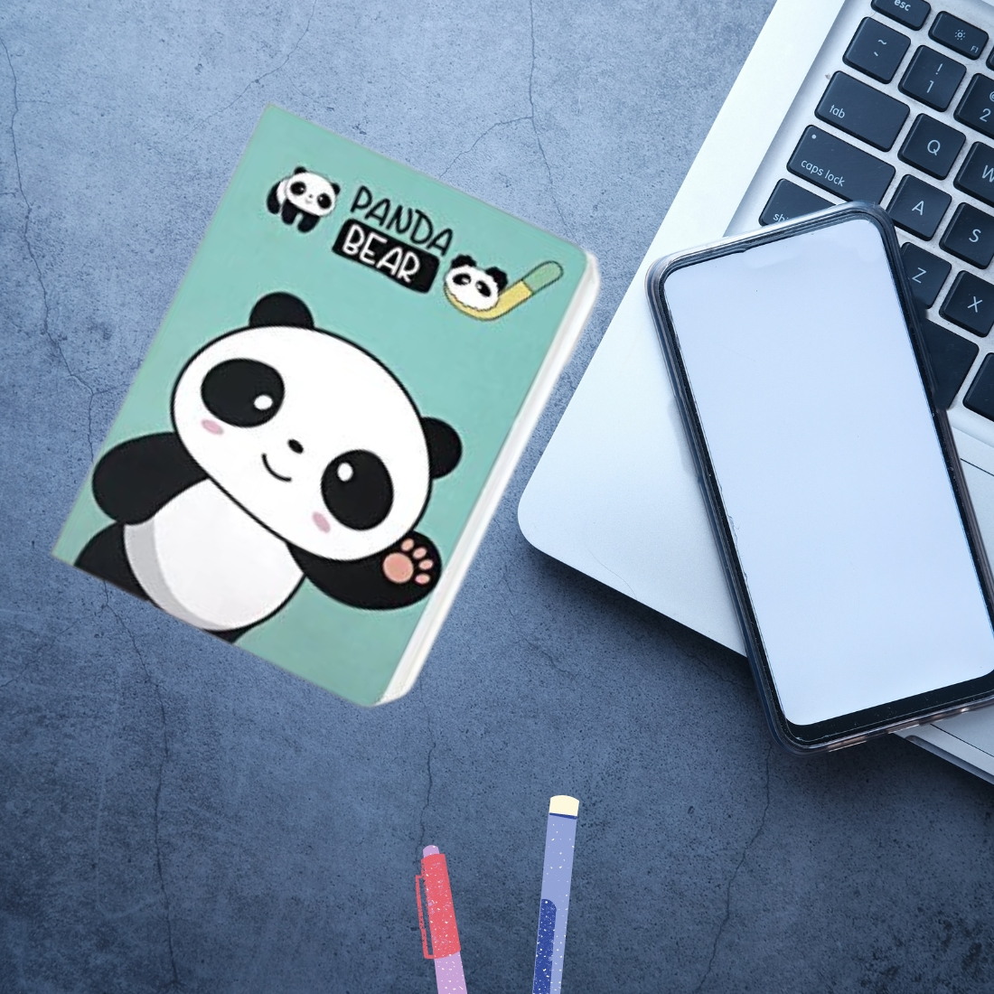 Panda Theme Ruled Notebook A5 for girls boys birthday return gifts (Pack Of 1 , Panda Theme) - Puchku.in
