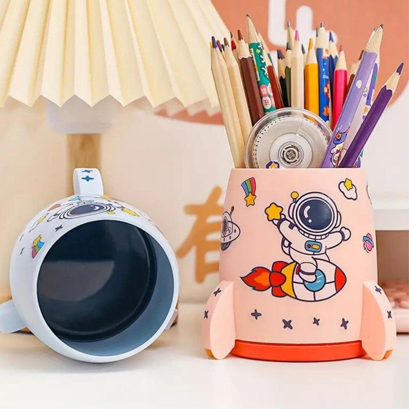 Multifunction Desktop Storage Pen Holder Stationery Organizer (Pack of 1, Multicolor) - Puchku.in