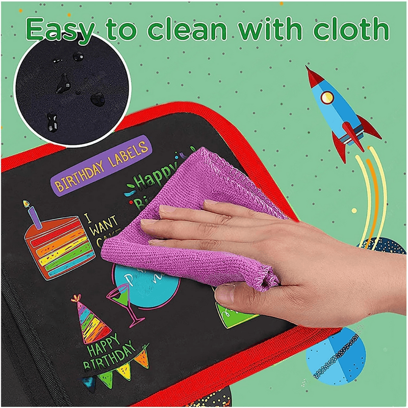 Erasable Doodle Book Kit - ( Pack of 1, Random color & Design) - Puchku.in