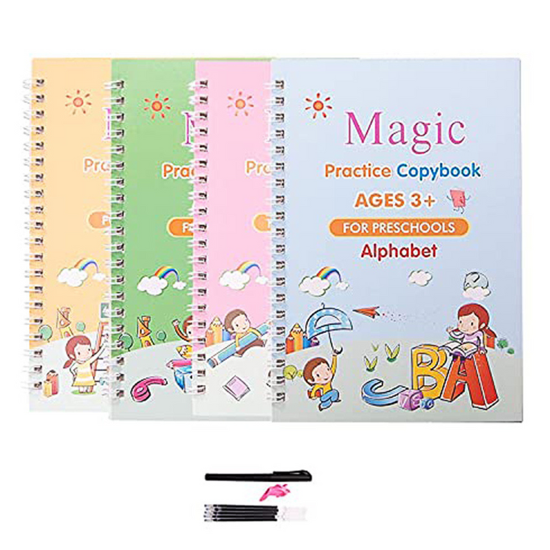 Sank Magic Practice Copybook for Preschoolers With Pen - English - Puchku.in