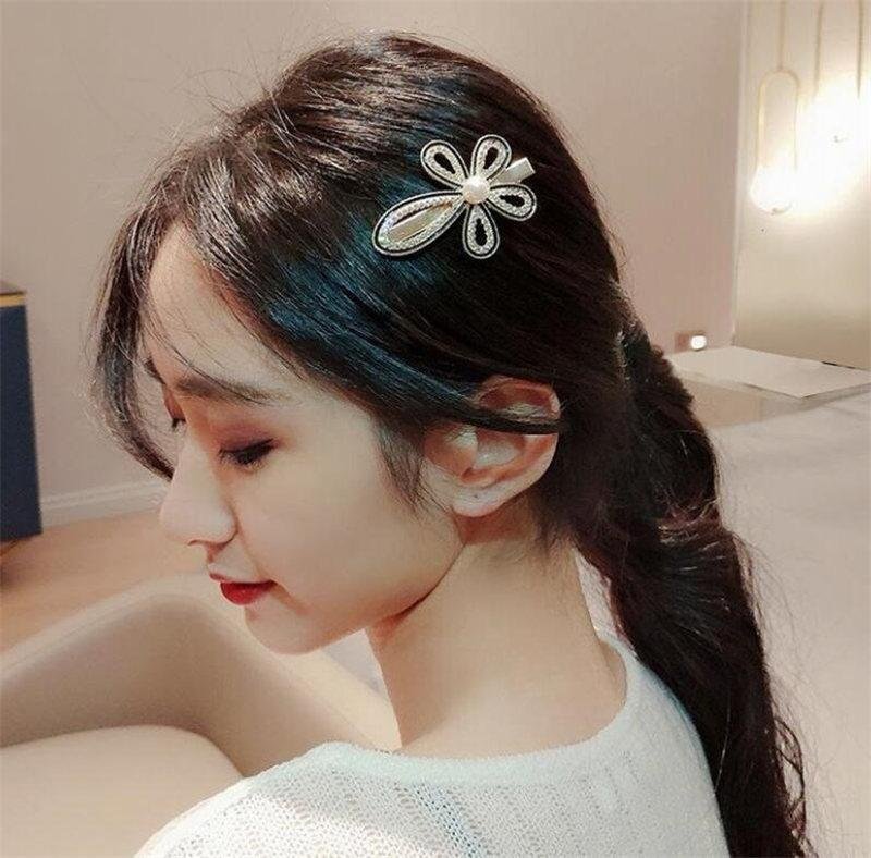 Premium Rhinestone Artwork Stone Hair Clips For Women & Girls Jewelry Gift hair accessories for party gifting Pack of 1 ( 5 Pcs) - Puchku.in