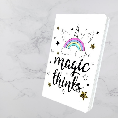 Unicorn Ruled Notebook A5 size for kids girls return gifts birthday present (Pack Of 1 , Unicorn Theme) - Puchku.in