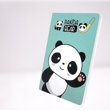 Panda Theme Ruled Notebook A5 for girls boys birthday return gifts (Pack Of 1 , Panda Theme) - Puchku.in